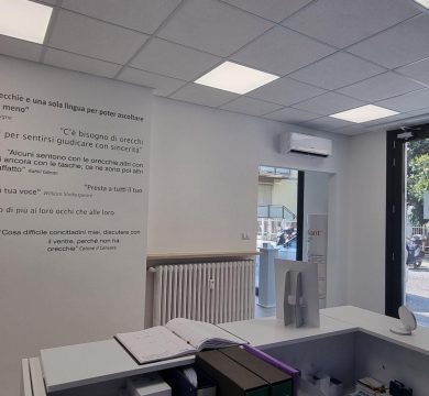 Ristrutturazione Ufficio - Audiologica Farnese Piacenza