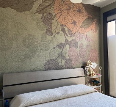 Tinteggiatura e arredo di un'attico a Salsomaggiore
