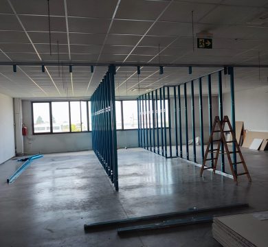 Costruzione dell'area relax - LVD Italia