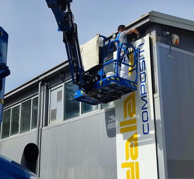 Verniciatura industriale esterni - Dallara Compositi
