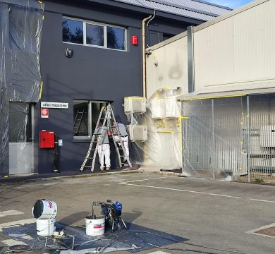Verniciatura industriale esterni - Dallara Compositi