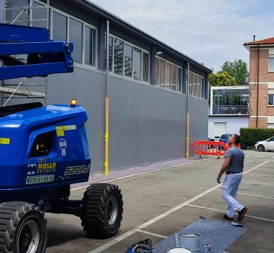 Verniciatura industriale esterni - Dallara Compositi